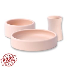 APLAINR Weighted Baby Plate and Bowl Set, Baby Led Weaning Supplies, Silicone...