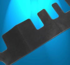 Stoff Fußmatten 2.Reihe hinten Ford Transit/Tourneo Custom ab 2012 schwarz neu