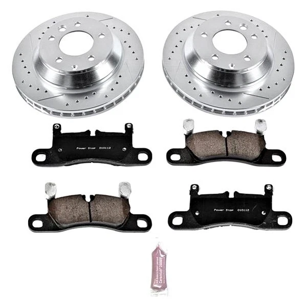 PowerStop K5979 Brake Kit For Porsche Cayenne 2011-2018 Rear Foto 2 de 4