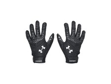 Under Armour 1376478-2-MD Men's UA Combat Football Gloves Black MD