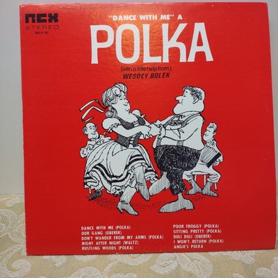 Wesoly Bolek (Bill Borek)~Dance with me a Polka~Rex Stereo LP~Easy Listening