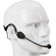 Condenser Headworn Microphone Professional Audio Headset Wireless Transmitter