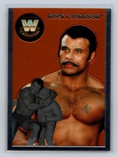 2007 Topps Chrome Heritage II WWE #81 Rocky Johnson