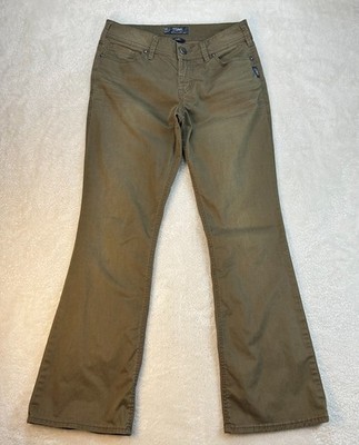 Silver Jeans Suki Bootcut Jeans Womens 30x32 Khaki Stretch Western Glove Works
