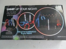 YardCandy Illuminated LED Horseshoes Game with Lighted Horseshoes and Stakes