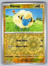 Mareep 066/198 Scarlet & Violet Base Set Reverse Holo Common