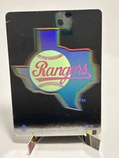 1991 Upper Deck Texas Rangers Team Hologram Sticker MLB Baseball
