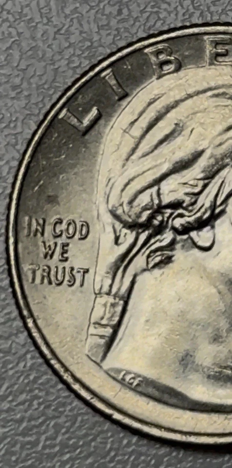 Rare 2022-P Voto Para La Mujer Quarter | Letter Error "In Cod We Trust" - Image 2 of 4