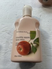 Bath  Body Works COUNTRY APPLE ORIGINAL 8 oz Body Lotion RETIRED RARE