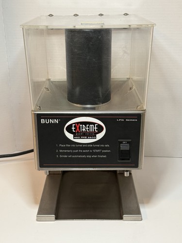 Bunn LPG Single Hopper Low Profile Coffee Grinder