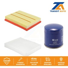 Air Cabin Engine Oil Filters (3 Total) Kit For Ford Escape Bronco Sport