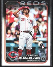 2024 Topps Update #US201 Christian Encarnacion-Strand Rainbow Foil