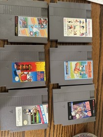 NES Nintendo Power Pad, 6 Game Lot Street Cop, Super Team, more Tested And Works