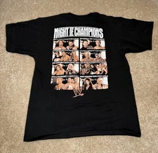 WWE Night Of Champions PPV SHIRT Cena Cm Punk Triple H Orton Very Rare Sz XL