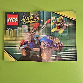LEGO Alien Conquest: Alien Defender (7050) Complete W/ Minifigures, Inst. & Box