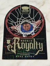 2023-24 Crown Royale Kobe Brown Rookie Royalty Gold International /8 #30 RC