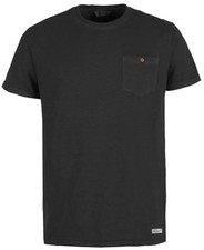 Indicode T-Shirt Herren INUshi schwarz Basics, Streetwear