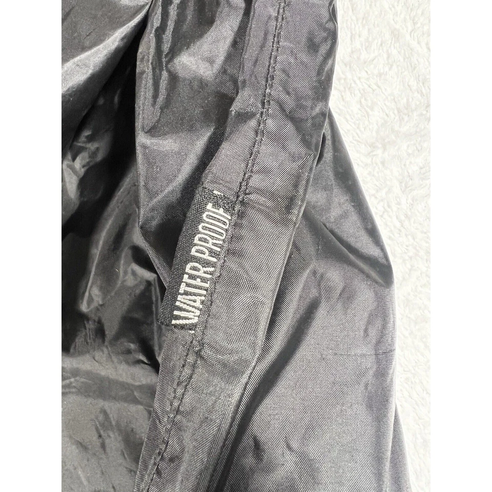 Chaqueta impermeable para motocicleta HIMALAYA visión nocturna negra amarilla a rayas adulto 2XL Foto 4 de 4