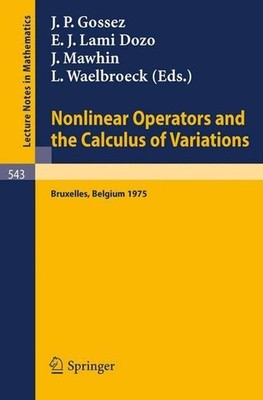 Nonlinear Operators and the Calculus of Variations: Summer School Held in Bruxel
