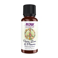 Peace-Love And Flowers Essential Oil Blend 30ml 1 Oz By Now Foods