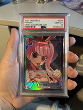 Perona Leader Alt Art OP06-021 One Piece Wings Of The Captain English - PSA 10
