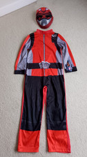 Power Rangers Red Beast Morpher Kid's Costume 5-6 Years
