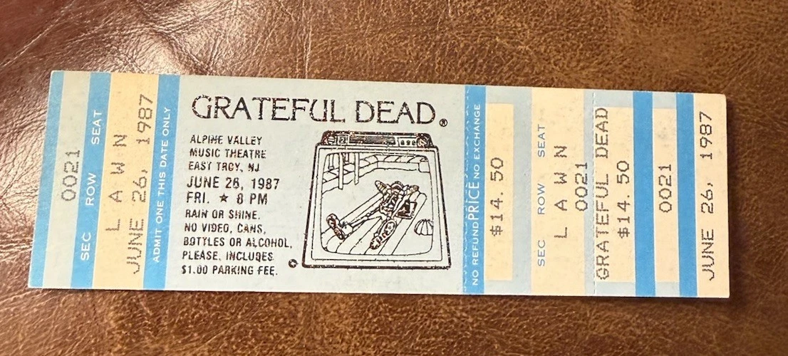 Grateful Dead Concert Memorabilia for sale | eBay