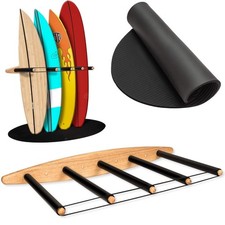 Hang 11 Vertical Surfboard Rack - Surf Rack For Wall Sustainable Hardwood Surf