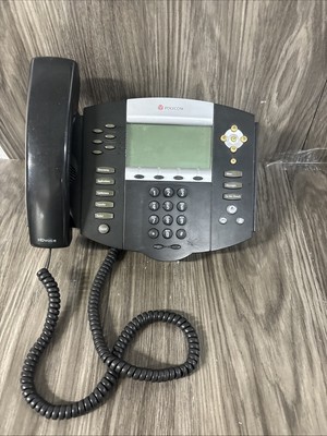 Polycom SoundPoint IP670 2201-12670-001 Used w/ Handset & Cord And Base #P4