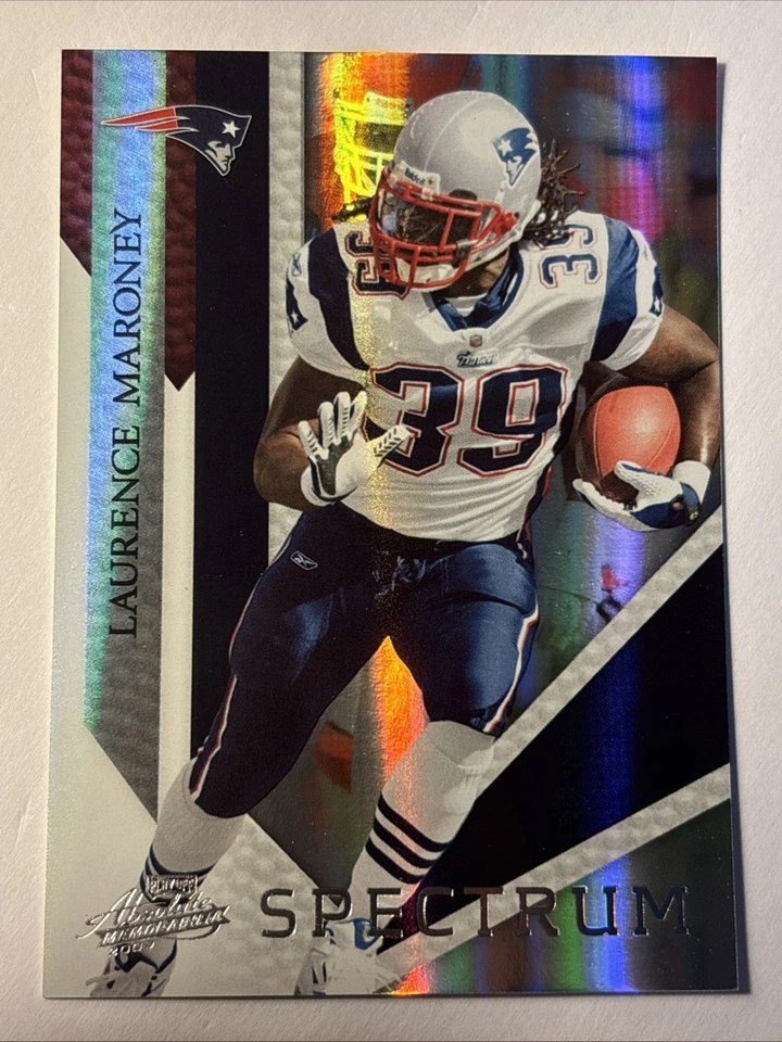 2009 Absolute Meroribilia Silver Spectrum Wes Welker Maroney 24/25 & 6/25!! - Image 4 of 4