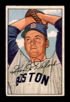 1952 Bowman #250 Ike Delock RC VGEX X3472896