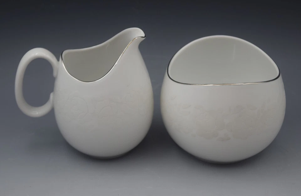 НАБОР ФАРФОРОВЫХ СЛИВОК И САХАРНИЦ MID CENTURY RAYMOND LOEWY ROSENTHAL ERMINE - Изображение 4 из 4