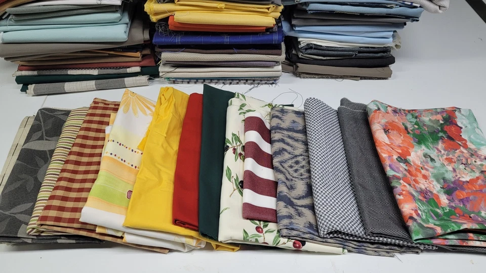 Stoffrestpaket 5 kg Bunter Mix aus Meterware - Bild 4 von 4