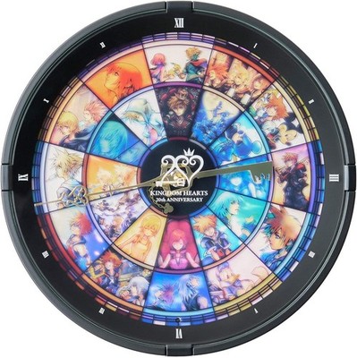 その他 KINGDOM HEARTS Melody Clock Kingdom Hearts 20th Anniversary Official Melody Wall Clock with 12