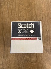Lot of 7 NEW Scotch Magnetic Tape 202 Fully Sealed