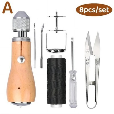 Speedy Stitcher Sewing Awl Tools Kit for Leather Sail&Canvas Heavy Repair Set AU