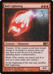 Ball Lightning #125 Magic 2010 (M10) Rare