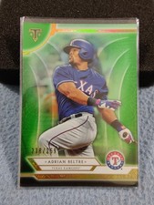 2018 TOPPS TRIPLE THREADS EMERALD ADRIAN BELTRE #50 238/259 TEXAS RANGERS