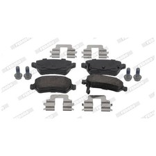 Satz Bremsbeläge Bremsklötze hinten für KIA CEE-D JD PRO | 24048706