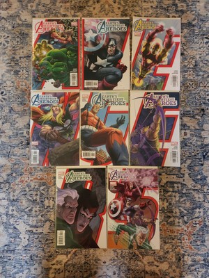 AVENGERS EARTH'S MIGHTIEST HEROES Complete Series Set 1-8 Marvel 2005 NM