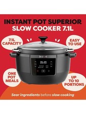 NEW BOXED  Instant Pot Superior Slow Cooker and Multi Cooker SCMC8000 7.1L  800w