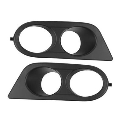 Fog Light Cover for E46 M3 2001-2006, Front Bumper Foglight Guard Matte Black
