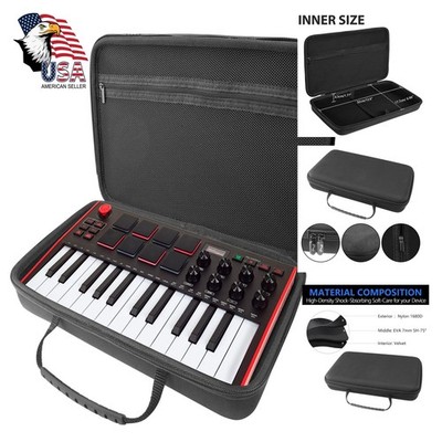 Musiin Black MIDI Keyboard Case AKAI MPK