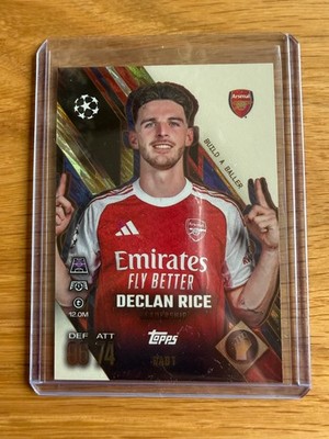 Topps Match Attax Extra UEFA CL 2025/2026 Build a Baller ''Declan Rice'' BAB 1