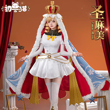 Puella Magi Madoka Magica Tomoe Mami Dress Cape Cloak Cosplay Costume Outfit New