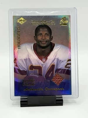 1999 Collector's Edge 1st Place - Rookie Gamegear Champ Bailey #RG9 Holo Gold...