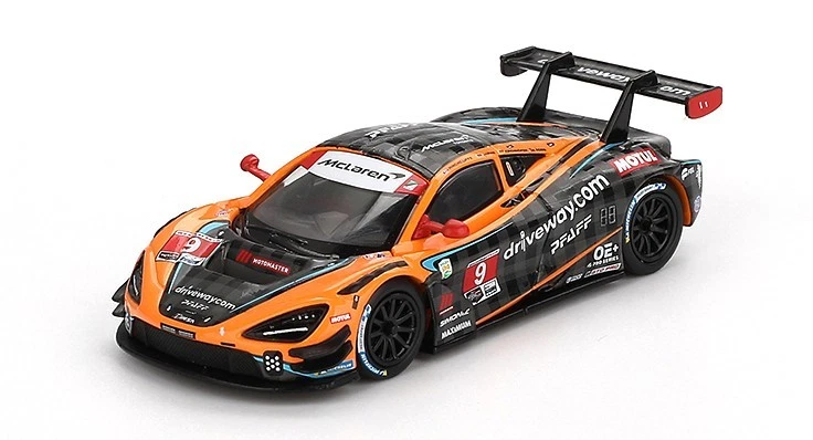 Mini GT 1:64 McLAREN 720S GT3 EVO PFAFF MOTORSPORTS IMSA 24H DAYTONA 2024 - Immagine 2 di 4