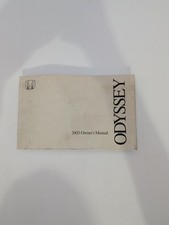2003 Honda Odyssey Owners Manual OEM Free Shipping