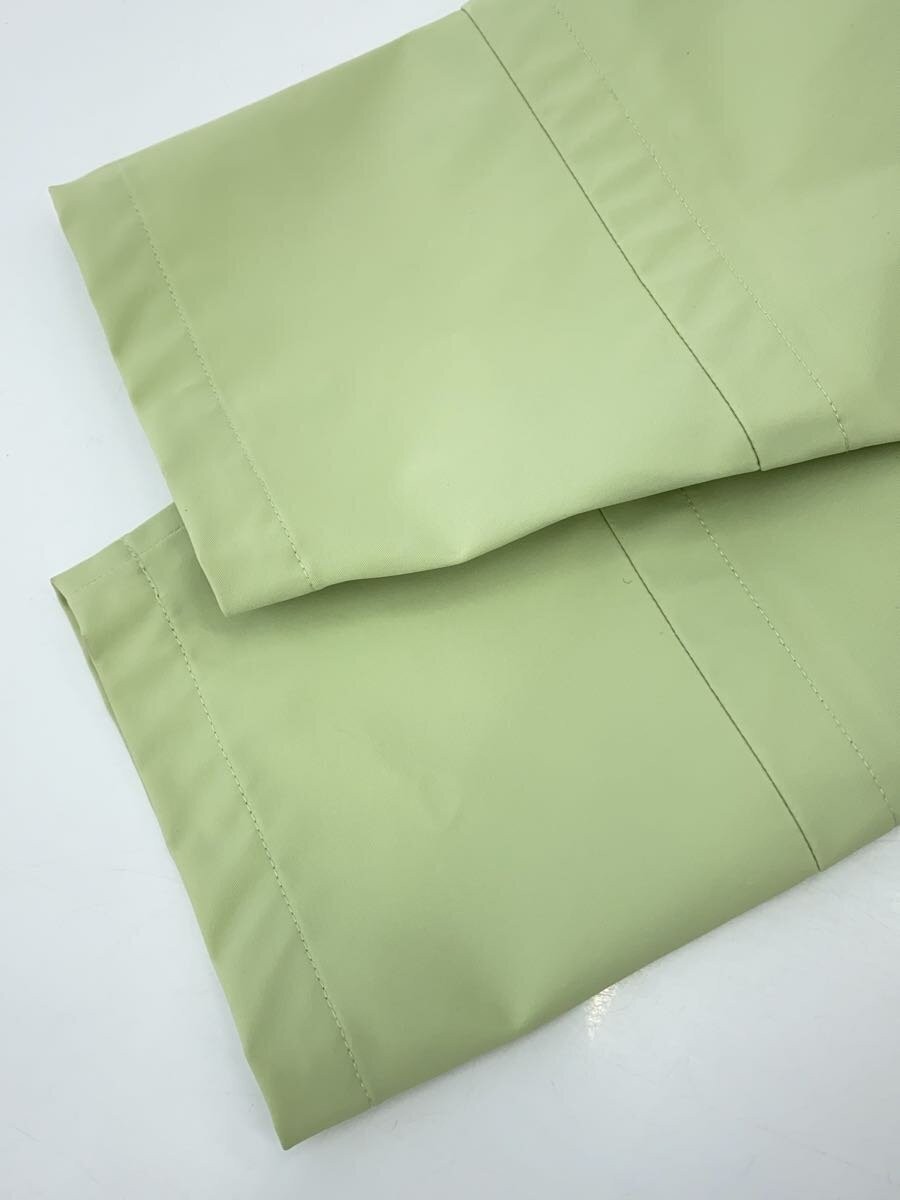 AMERI Nylon Coat M Green Solid Polyester Used - image 5