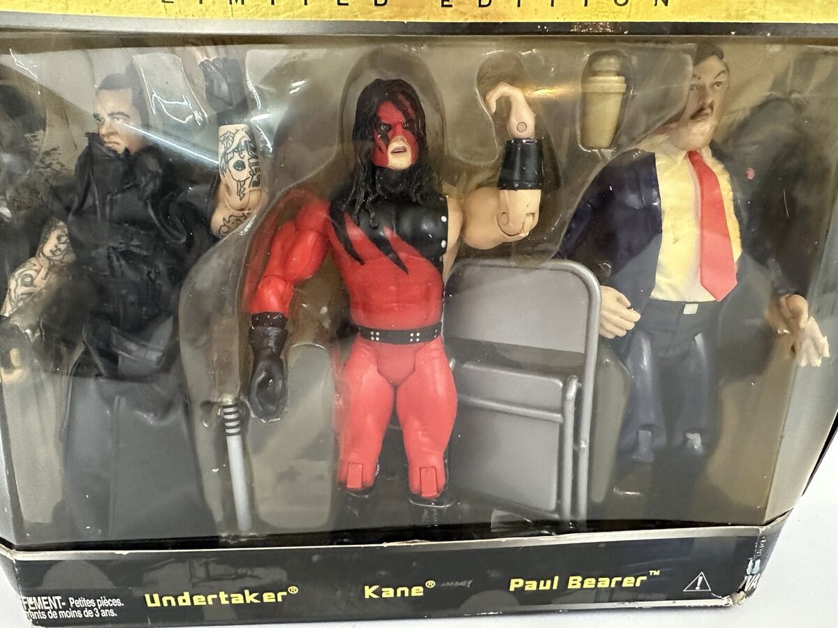 WWE Classic Superstars Undertaker, Kane Paul Bearer 3-Pk WWF WWE Classic Superstars Undertaker, Kane Paul Bearer 3-Pk WWF